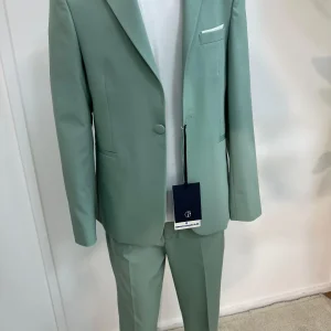 ABITO ELEGANTE CASUAL CON T-SHIRT VERDE 7317J