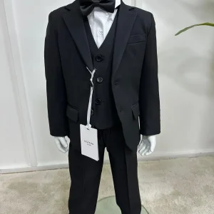 ABITO ELEGANTE 3PEZZI NERO