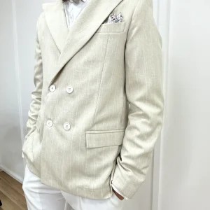 Abito Doppio Petto Gessato 02